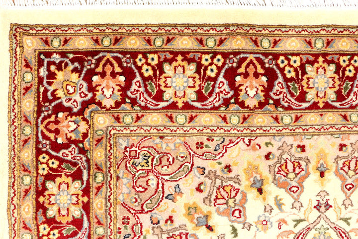 Cornsilk Ardibil 4' 7 x 7' 6 - No. 44747 - ALRUG Rug Store