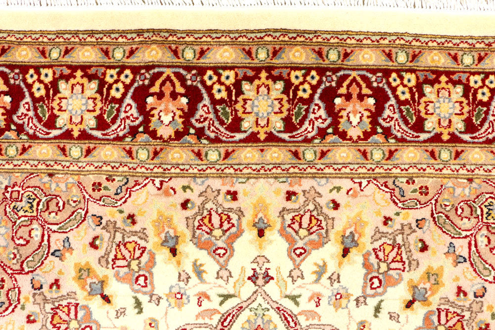 Cornsilk Ardibil 4' 7 x 7' 6 - No. 44747 - ALRUG Rug Store