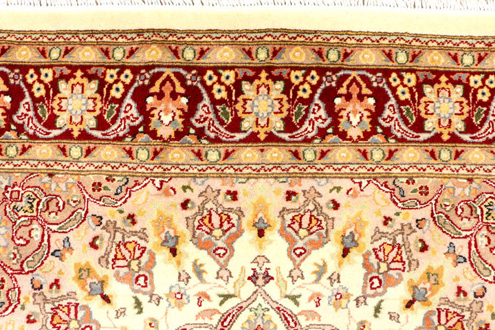 Cornsilk Ardibil 4' 7 x 7' 6 - No. 44747 - ALRUG Rug Store