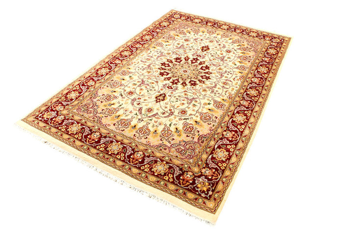 Cornsilk Ardibil 4' 7 x 7' 6 - No. 44747 - ALRUG Rug Store