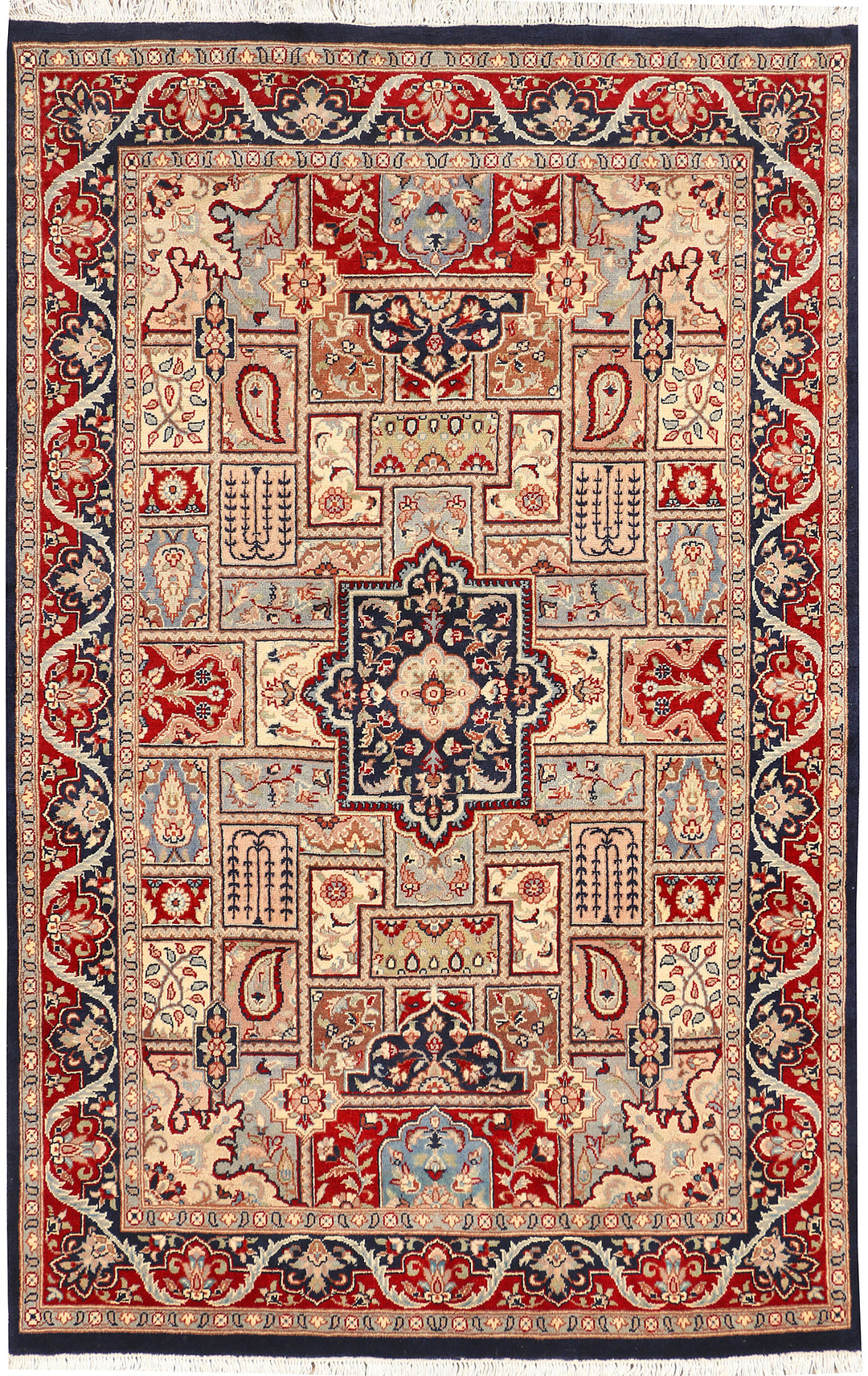 Multi Colored Bakhtiar 4' 7 x 7' 1 - No. 44748 - ALRUG Rug Store