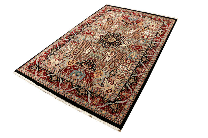 Multi Colored Bakhtiar 4'  6" x 7'  1" - No. QA37160