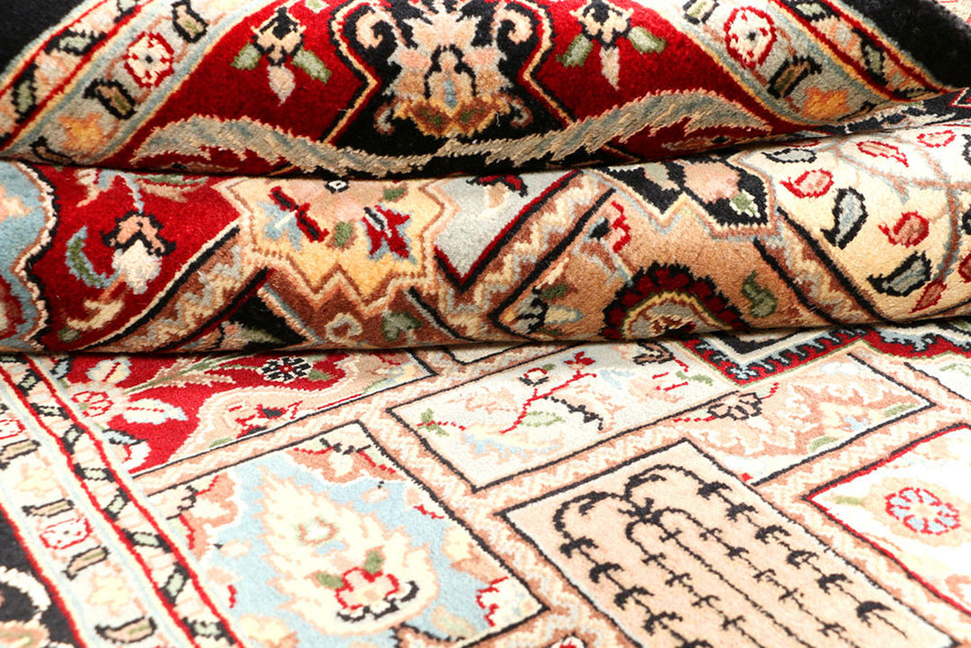 Multi Colored Bakhtiar 4'  6" x 7'  1" - No. QA37160