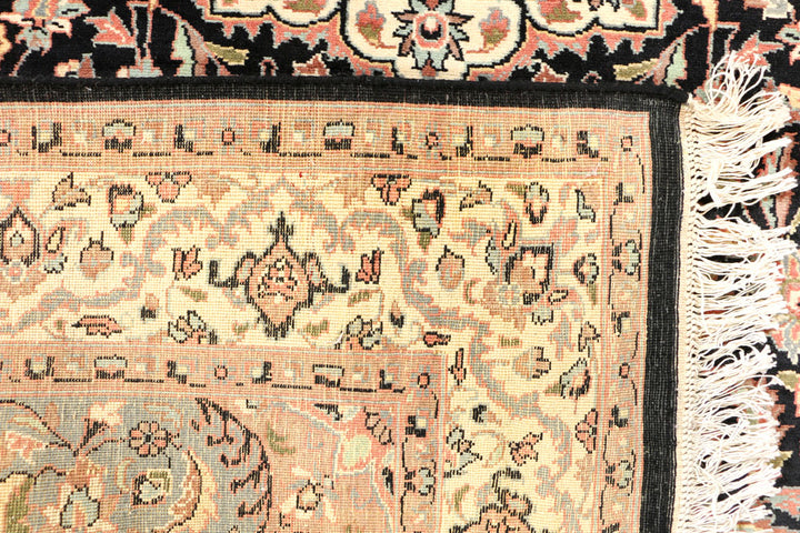 Black Isfahan 4' 6 x 7' 3 - No. 44756 - ALRUG Rug Store