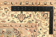 Black Isfahan 4'  6" x 7'  3" - No. QA17698