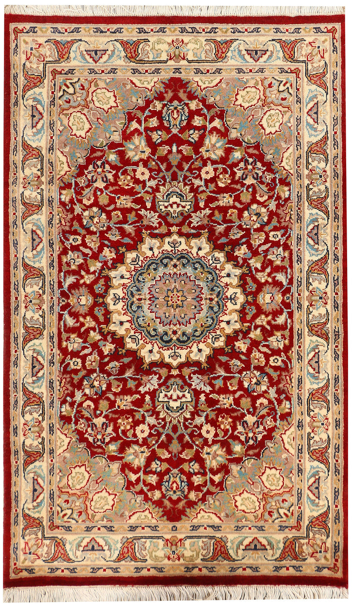 Firebrick Kashan 3'  1" x 5'  1" - No. QA38551