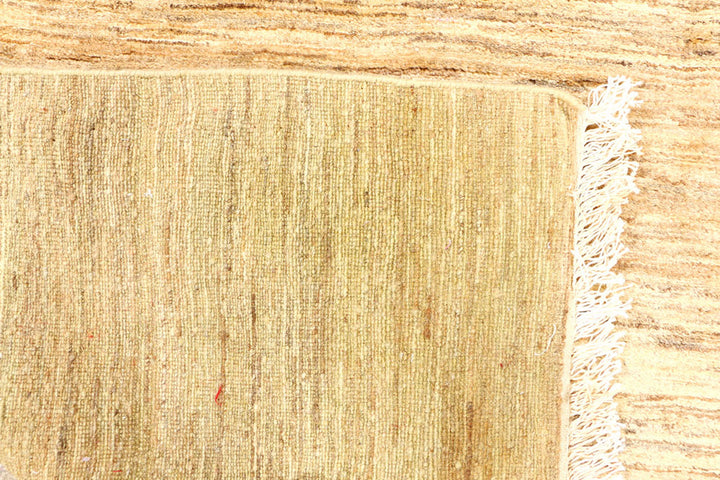 Wheat Gabbeh 4'  3" x 6'  1" - No. QA33507