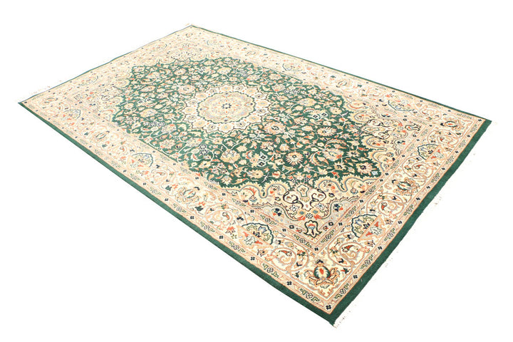Darkgreen Kashan 5' x 8' 1 - No. 44787 - ALRUG Rug Store