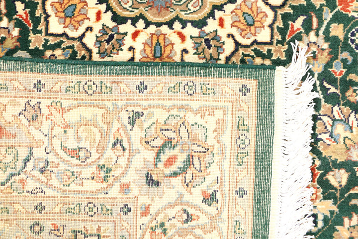 Darkgreen Kashan 5' x 8' 1 - No. 44787 - ALRUG Rug Store
