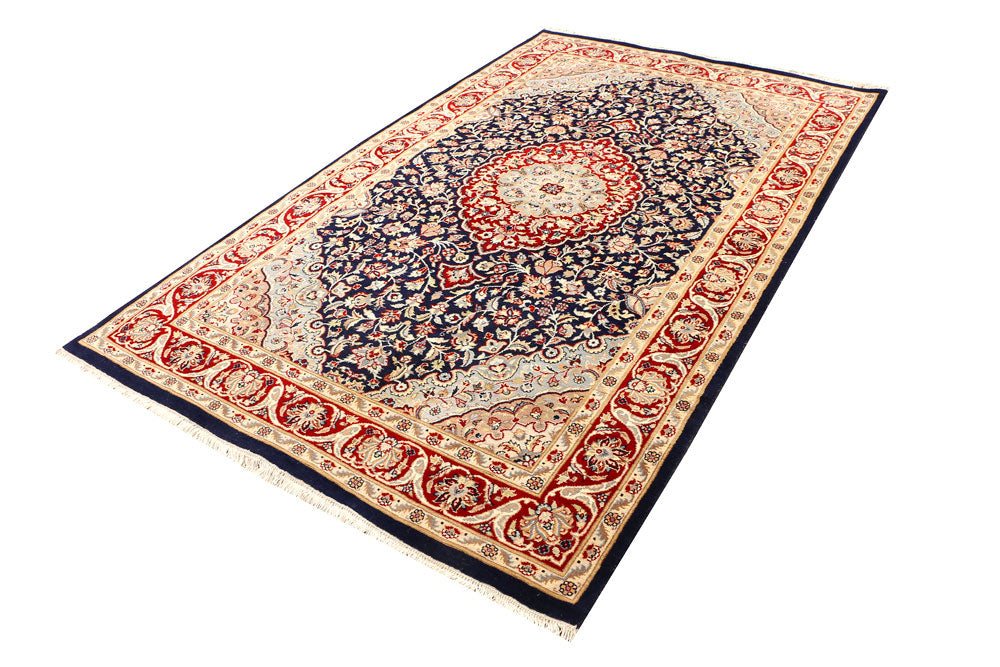 Black Kirman 5' 1 x 8' 3 - No. 44790 - ALRUG Rug Store