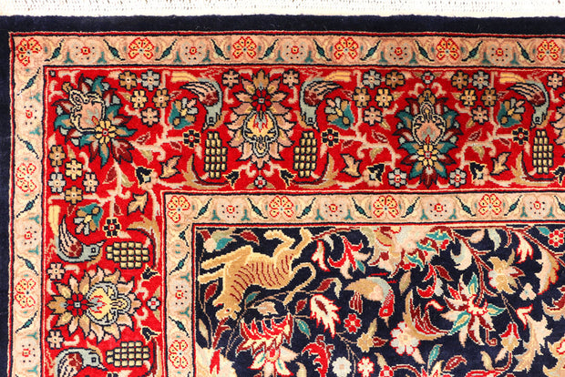 Multi Colored Hunting 5' 1 x 8' 4 - No. 44798 - ALRUG Rug Store