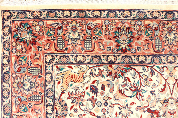 Cornsilk Hunting 5' x 8' 4 - No. 44799 - ALRUG Rug Store