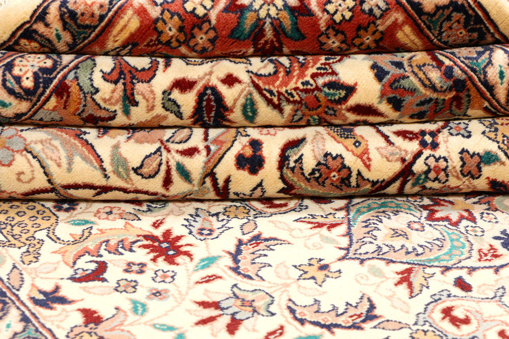 Cornsilk Hunting 5' x 8' 4 - No. 44799 - ALRUG Rug Store