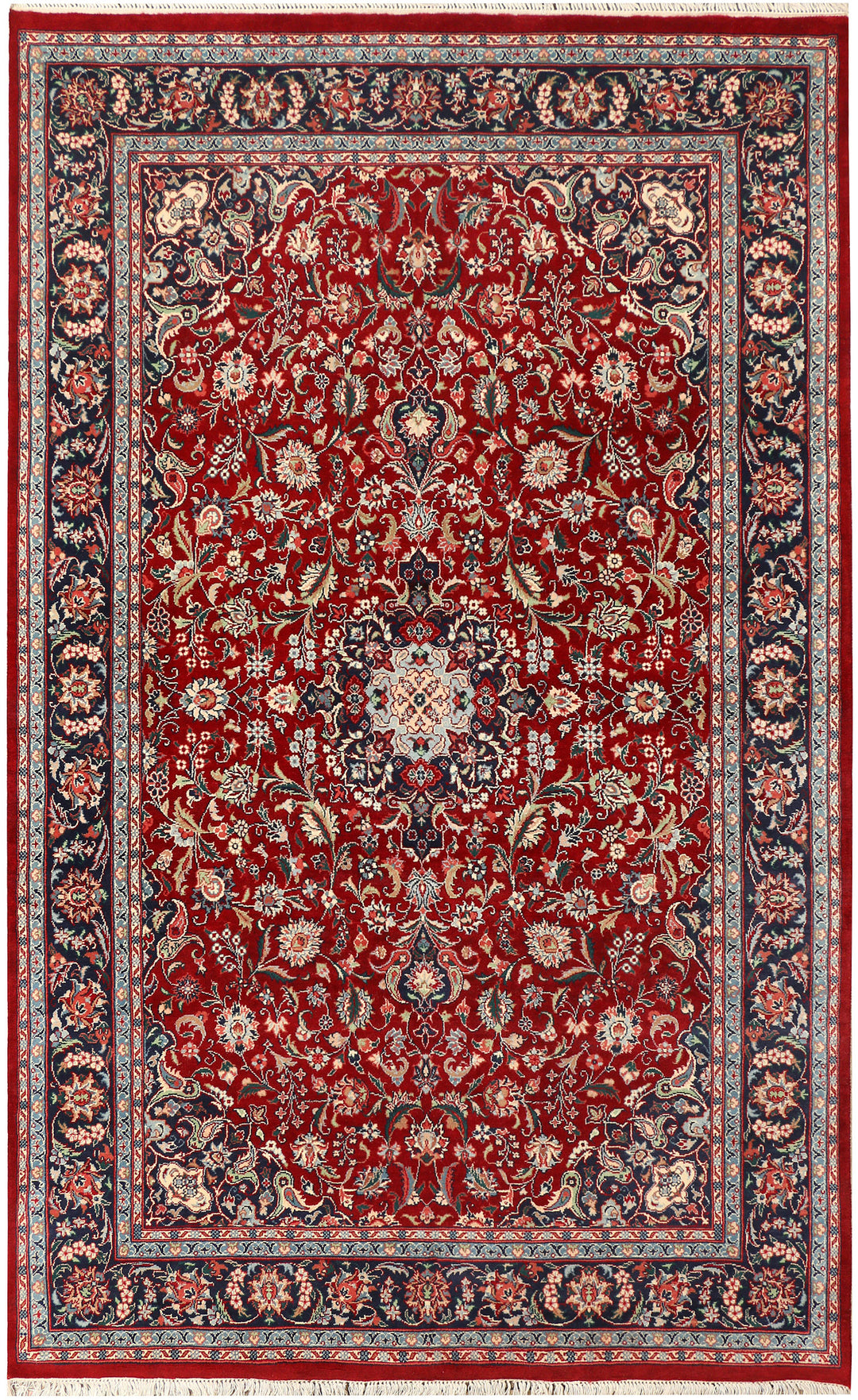 Maroon Isfahan 5' x 8' - No. 44800 - ALRUG Rug Store