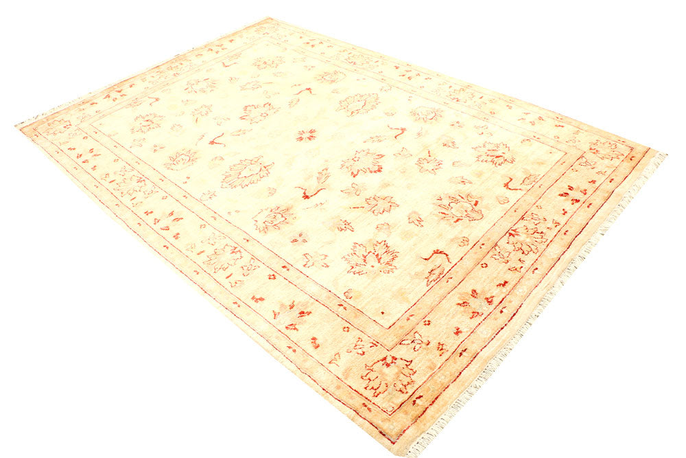 Navajo White Ziegler 5' 6 x 7' 10 - No. 44801 - ALRUG Rug Store