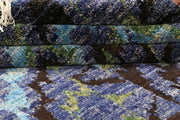 Multi Colored Ikat 4'  11" x 8'  2" - No. QA95928