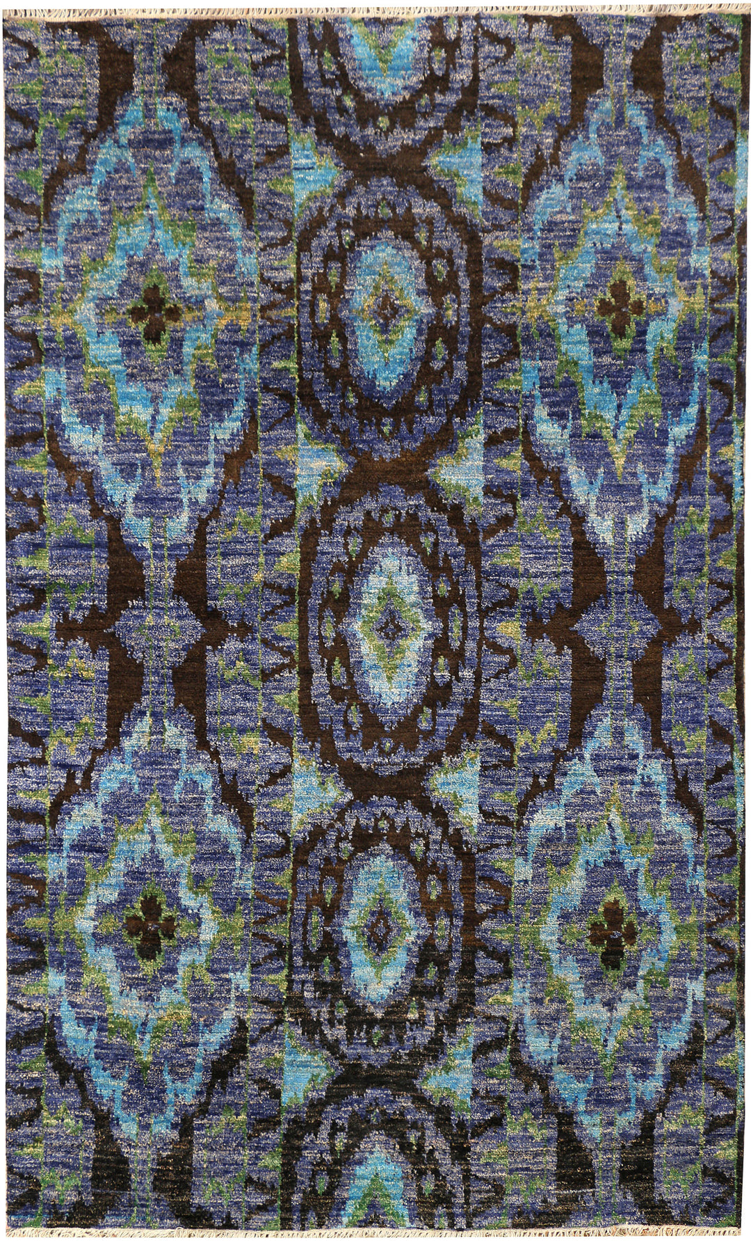 Multi Colored Ikat 4' 11 x 8' 2 - No. 44802 - ALRUG Rug Store