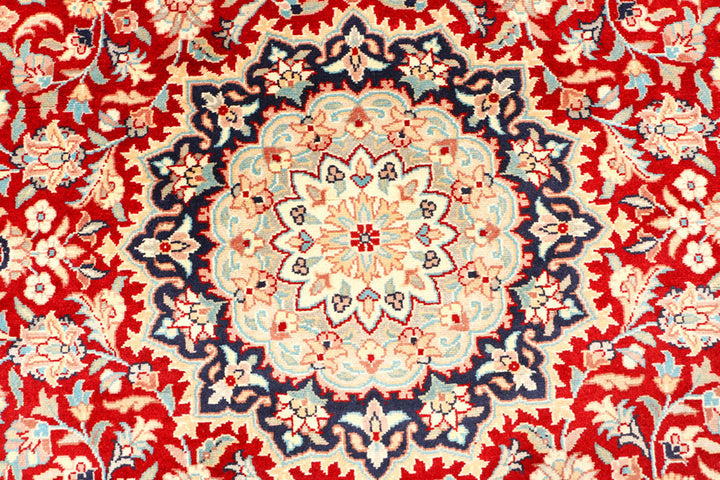 Firebrick Kashan 6'  1" x 9'  1" - No. QA29719