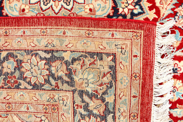 Firebrick Kashan 6'  1" x 9'  1" - No. QA29719