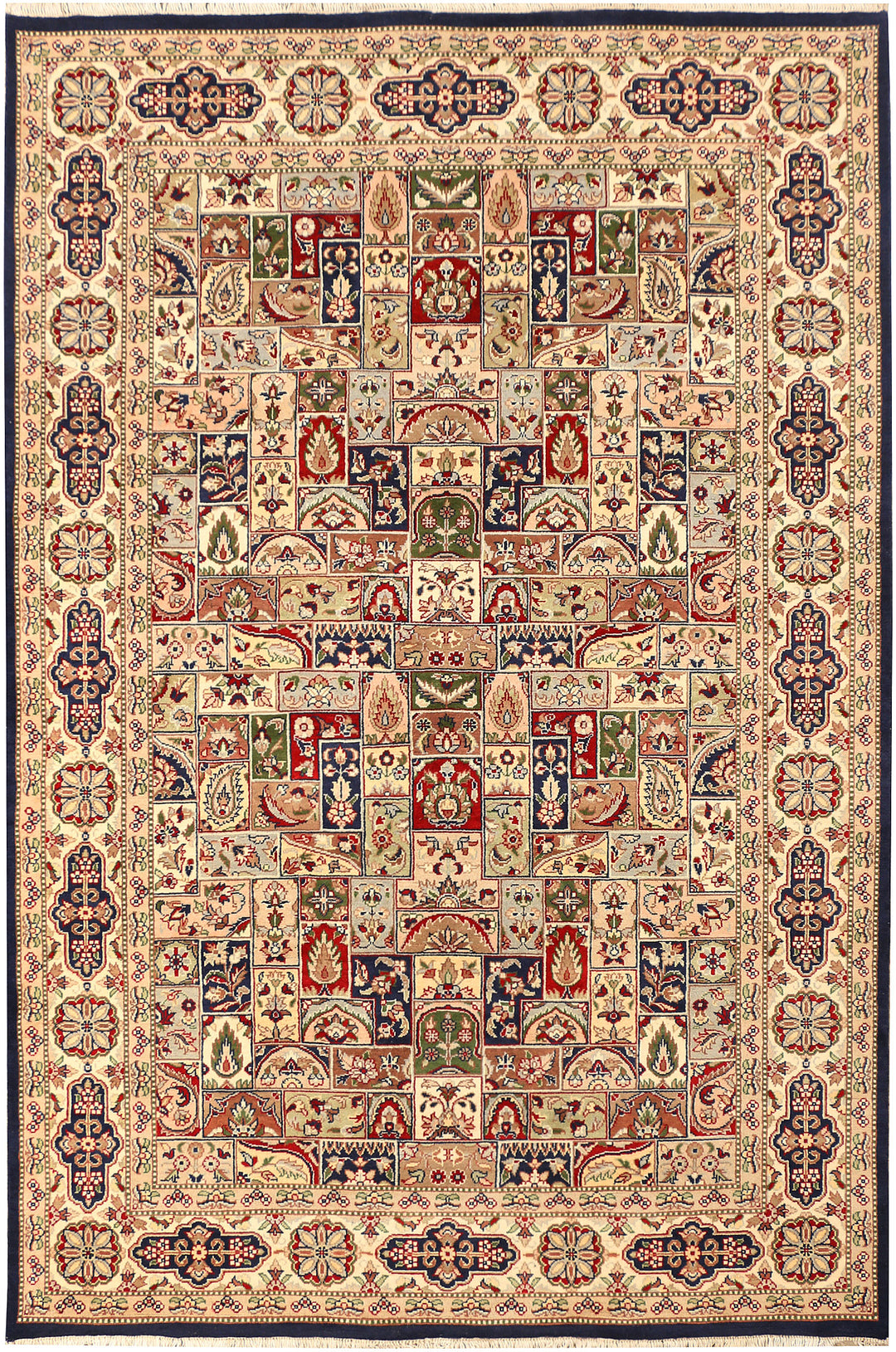 Multi Colored Bakhtiar 6' x 9' 2 - No. 44817 - ALRUG Rug Store