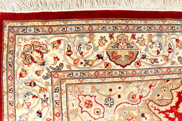 Firebrick Isfahan 6' 2 x 9' 2 - No. 44821 - ALRUG Rug Store