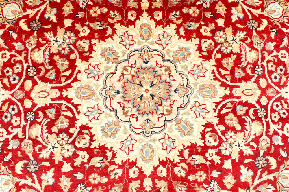 Firebrick Isfahan 6' 2 x 9' 2 - No. 44821 - ALRUG Rug Store