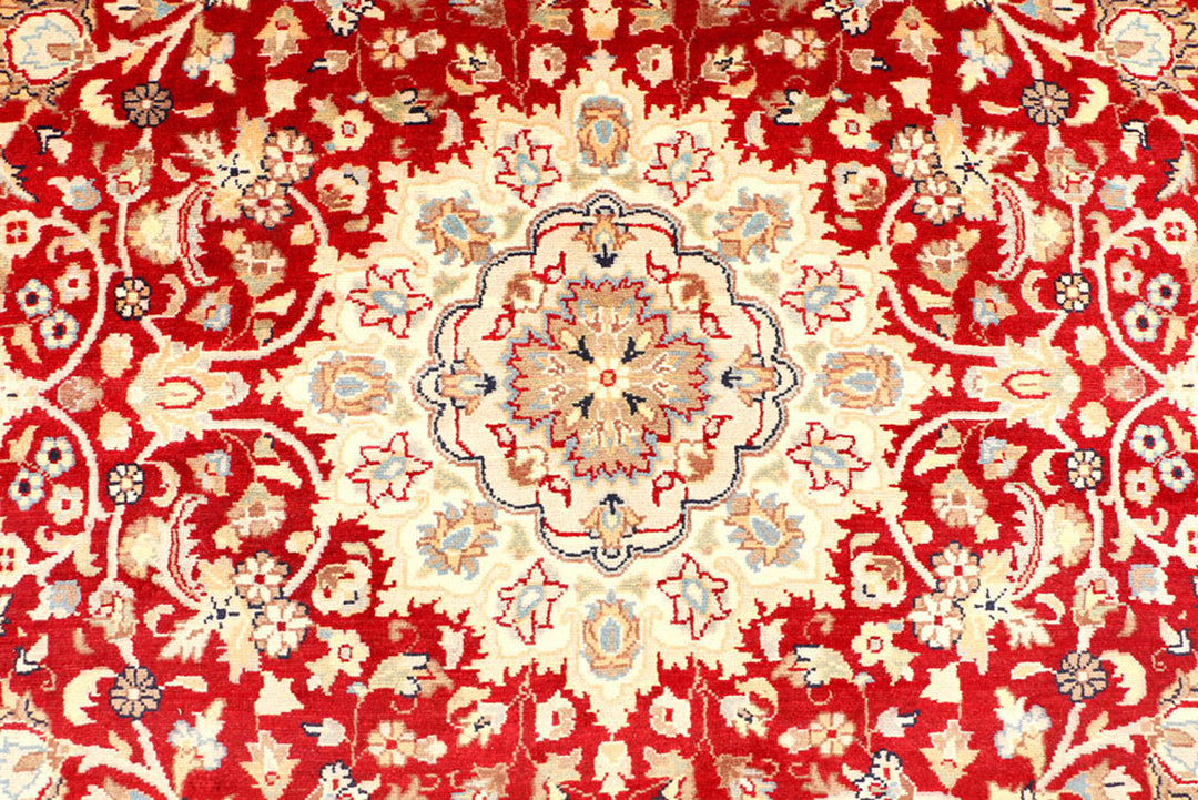 Firebrick Isfahan 6'  2" x 9'  2" - No. QA70458