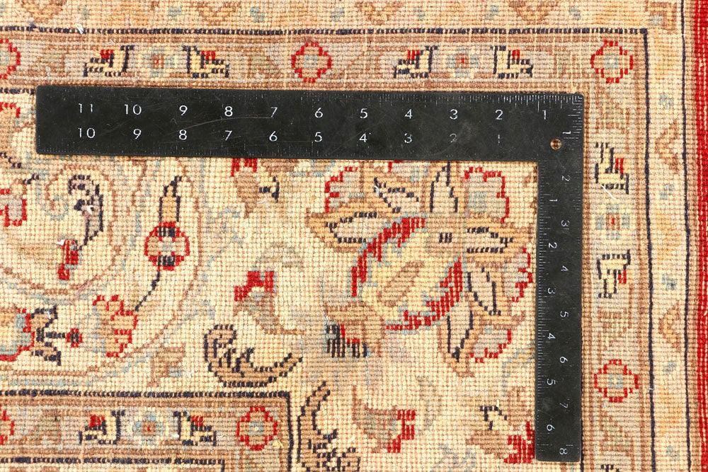 Firebrick Isfahan 6' 2 x 9' 2 - No. 44821 - ALRUG Rug Store