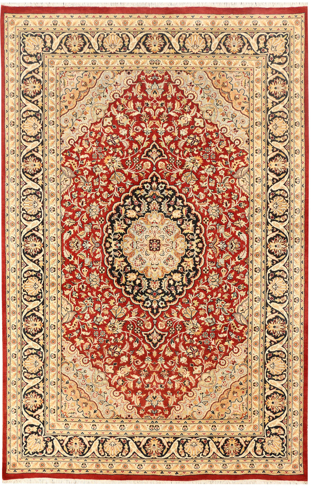 Brown Kirman 6' x 9' 4 - No. 44822 - ALRUG Rug Store