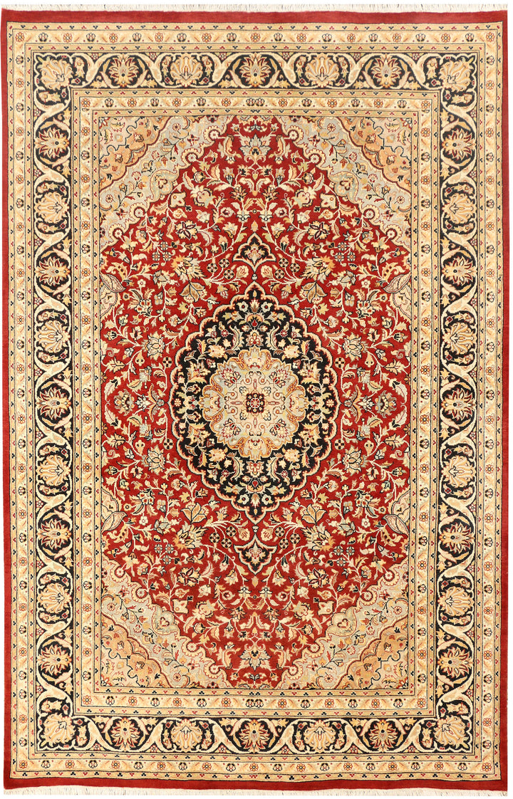 Brown Kirman 6' x 9' 4 - No. 44822 - ALRUG Rug Store