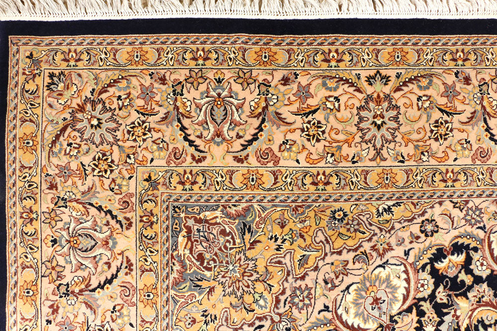 Black Kirman 6' 1 x 8' 10 - No. 44823 - ALRUG Rug Store