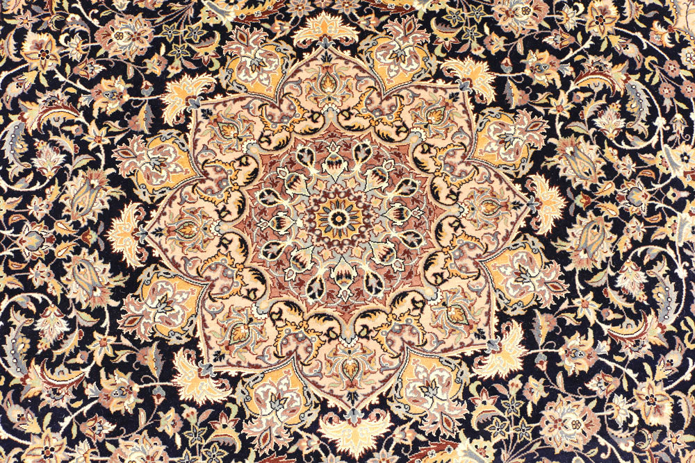Black Kirman 6' 1 x 8' 10 - No. 44823 - ALRUG Rug Store