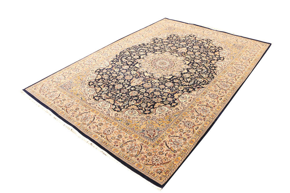 Black Kirman 6' 1 x 8' 10 - No. 44823 - ALRUG Rug Store