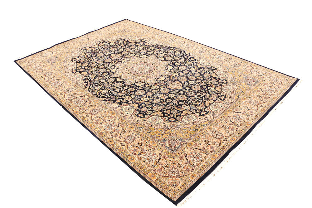 Black Kirman 6' 1 x 8' 10 - No. 44823 - ALRUG Rug Store