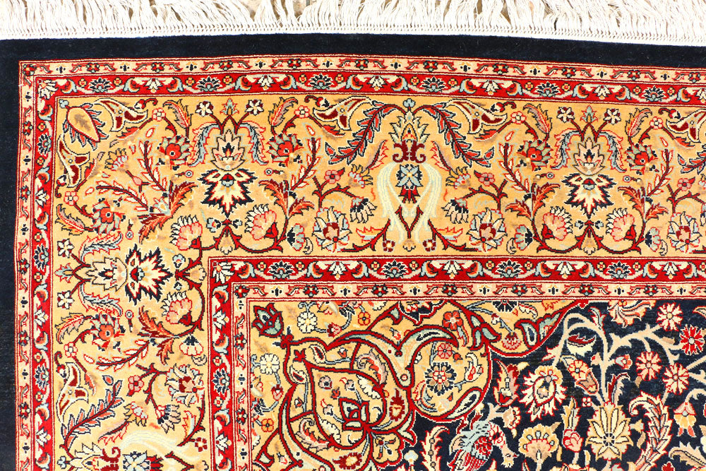 Black Kirman 6' 1 x 8' 10 - No. 44824 - ALRUG Rug Store