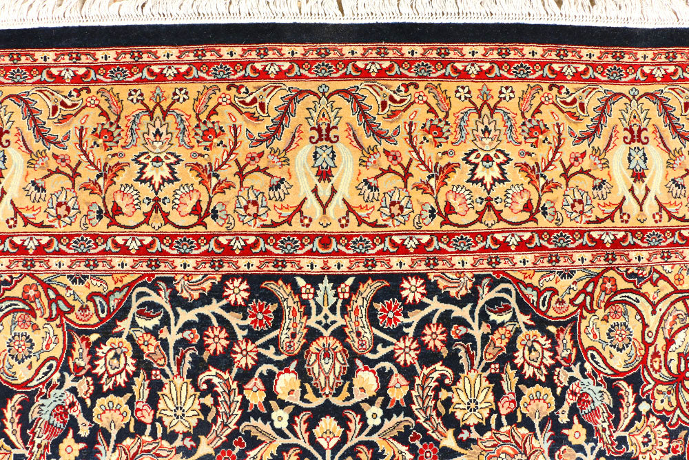 Black Kirman 6' 1 x 8' 10 - No. 44824 - ALRUG Rug Store