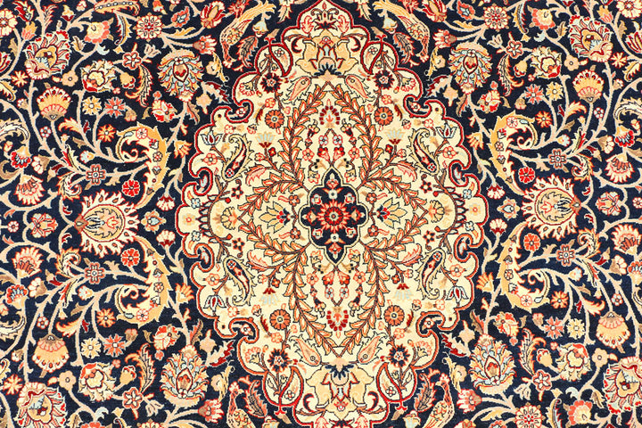 Black Kirman 6' 1 x 8' 10 - No. 44824 - ALRUG Rug Store
