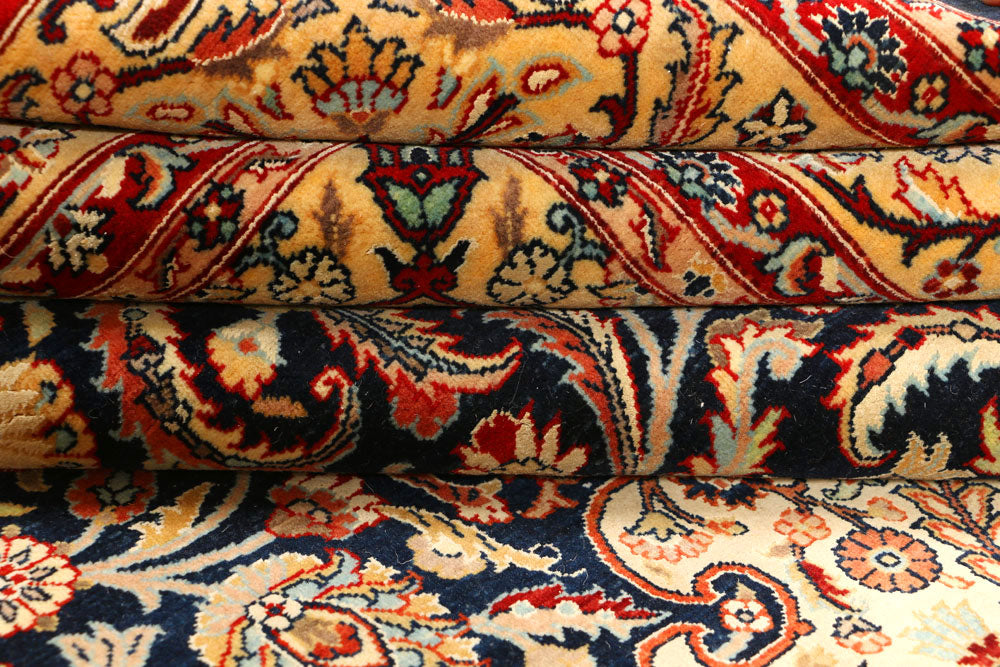 Black Kirman 6' 1 x 8' 10 - No. 44824 - ALRUG Rug Store