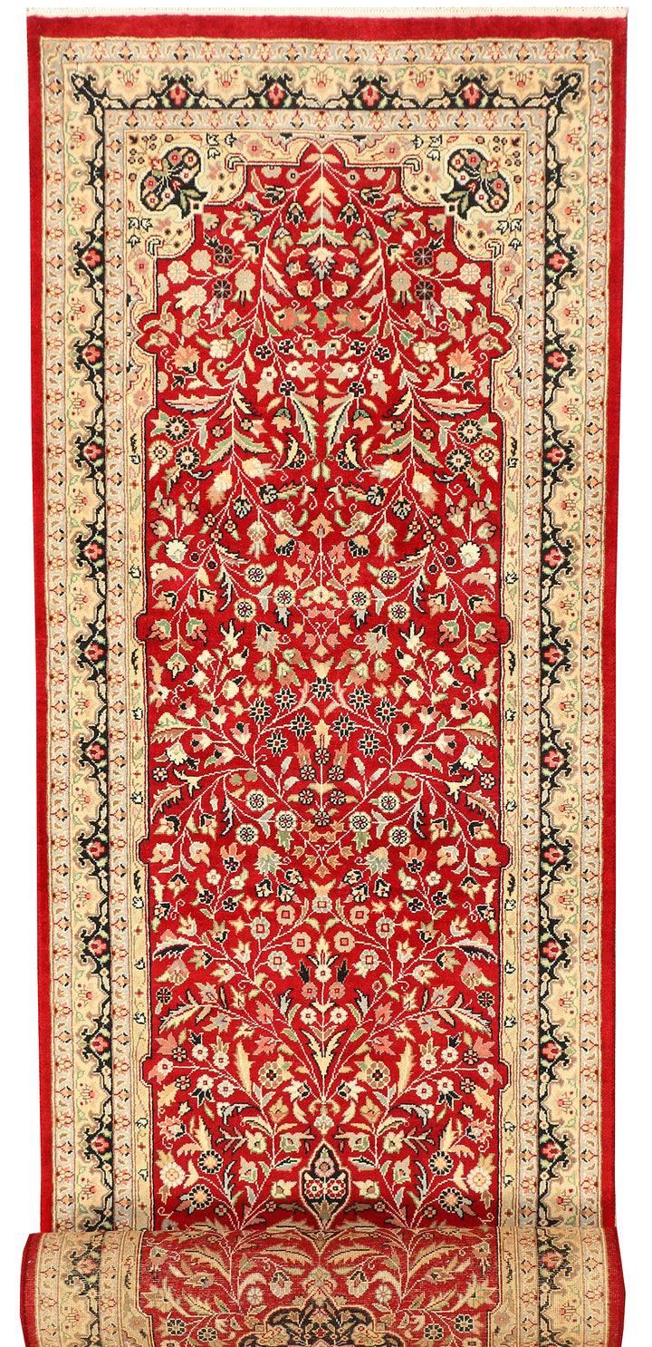 Red Mahal 2'  7" x 12' " - No. QA25493