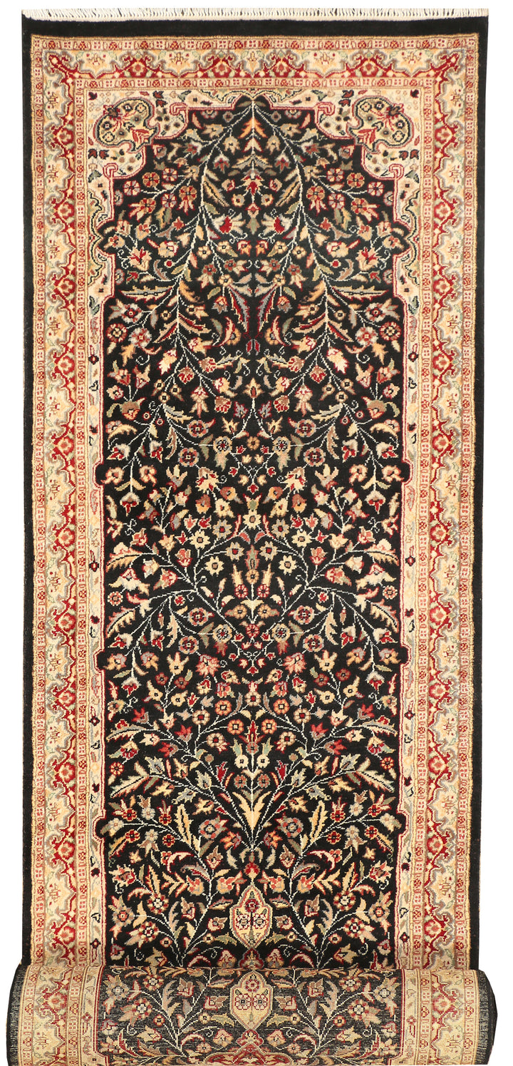 Black Mahal 2' 7 x 12' - No. 44836 - ALRUG Rug Store