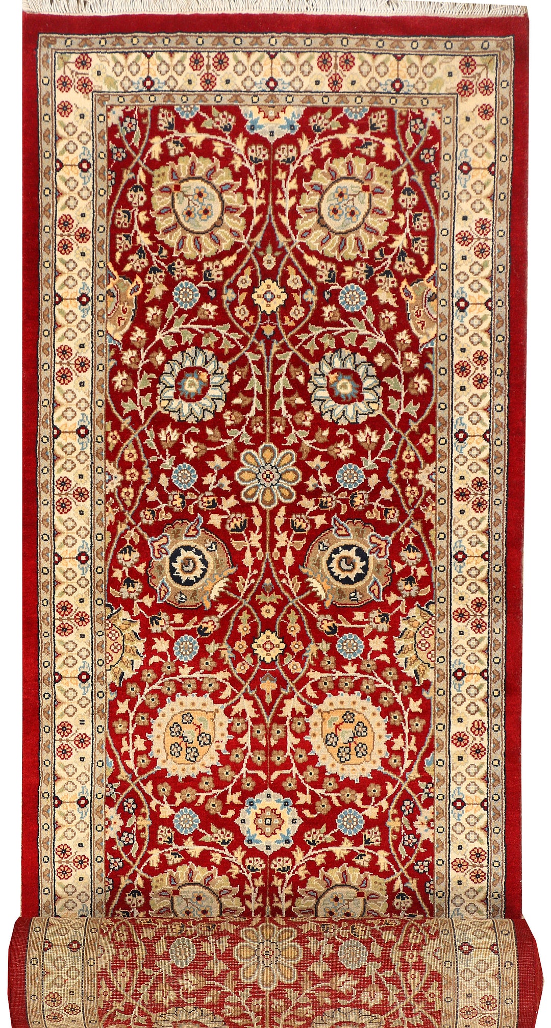 Firebrick Mahal 3' 1 x 13' 11 - No. 44840 - ALRUG Rug Store