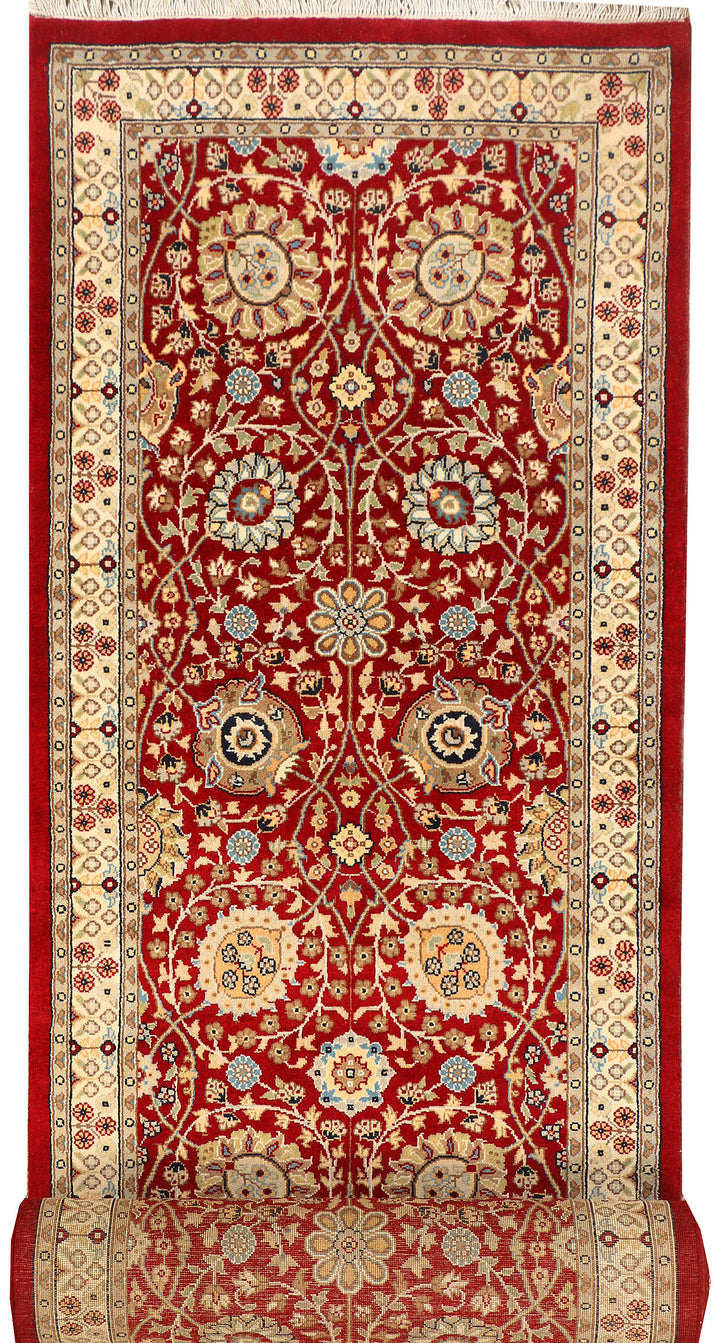 Firebrick Mahal 3' 1 x 13' 11 - No. 44840 - ALRUG Rug Store