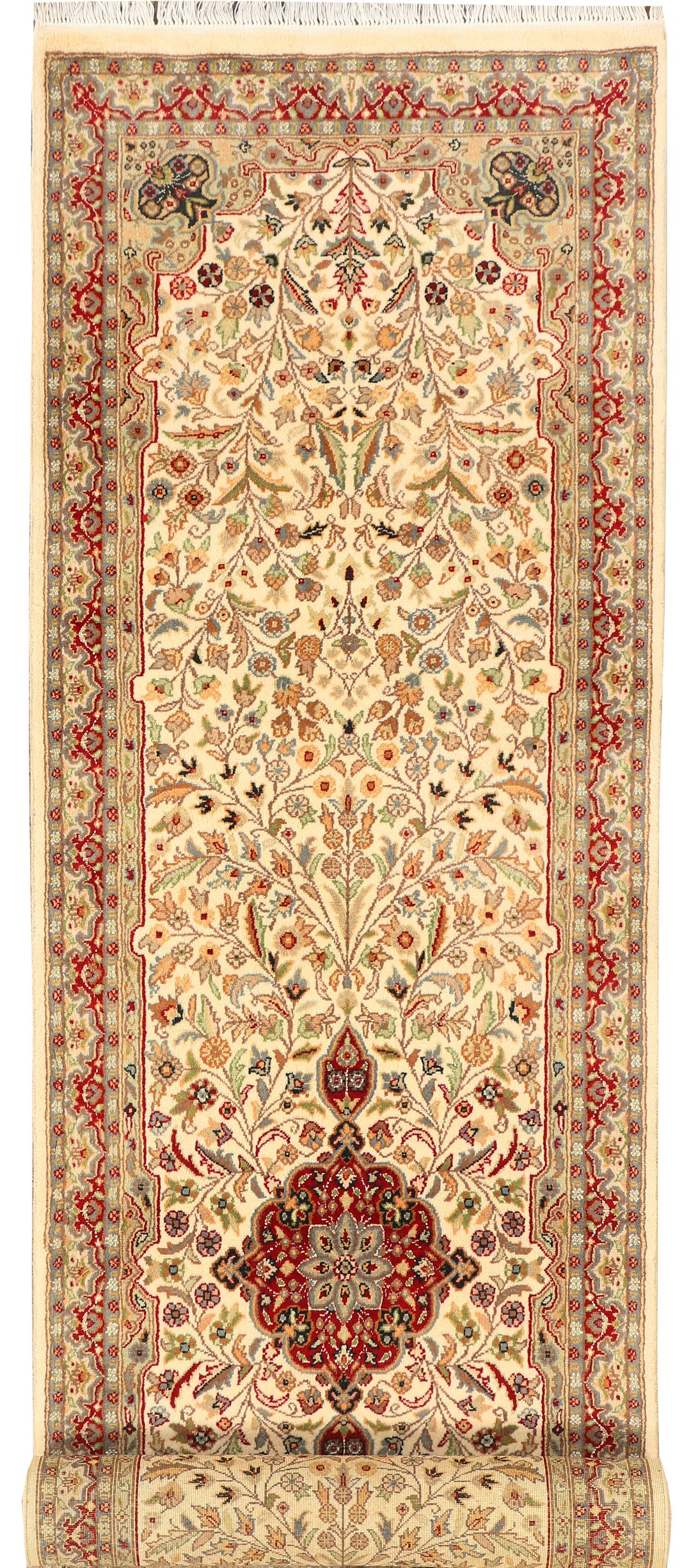 Cornsilk Mahal 2' 7 x 10' 2 - No. 44845 - ALRUG Rug Store