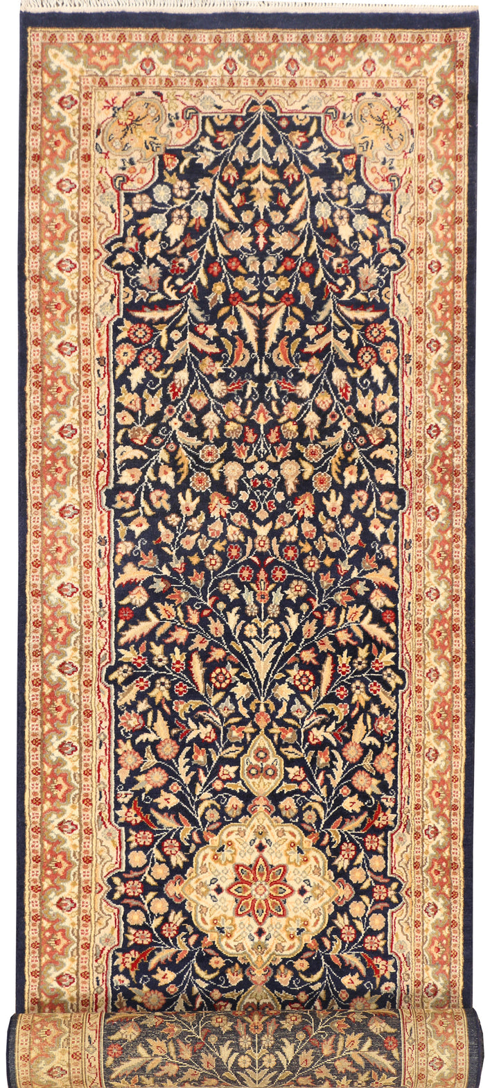 Midnight Blue Mahal 2' 7 x 9' 11 - No. 44850 - ALRUG Rug Store