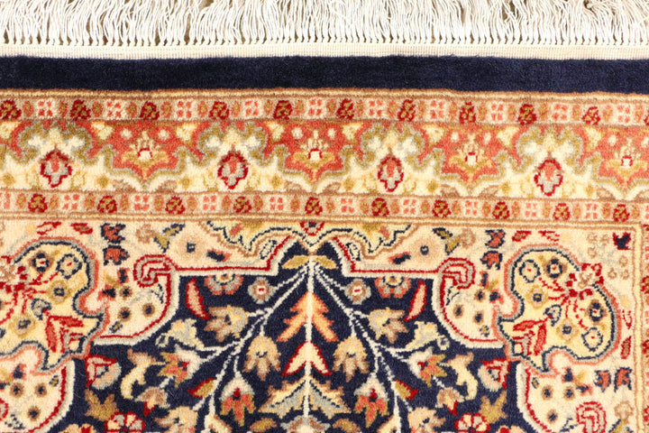 Midnight Blue Mahal 2' 7 x 12' - No. 44852 - ALRUG Rug Store