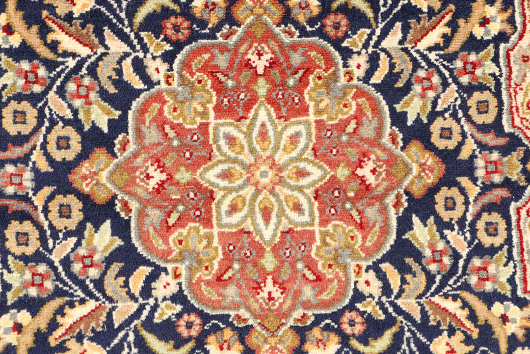 Midnight Blue Mahal 2'  7" x 12' " - No. QA40753