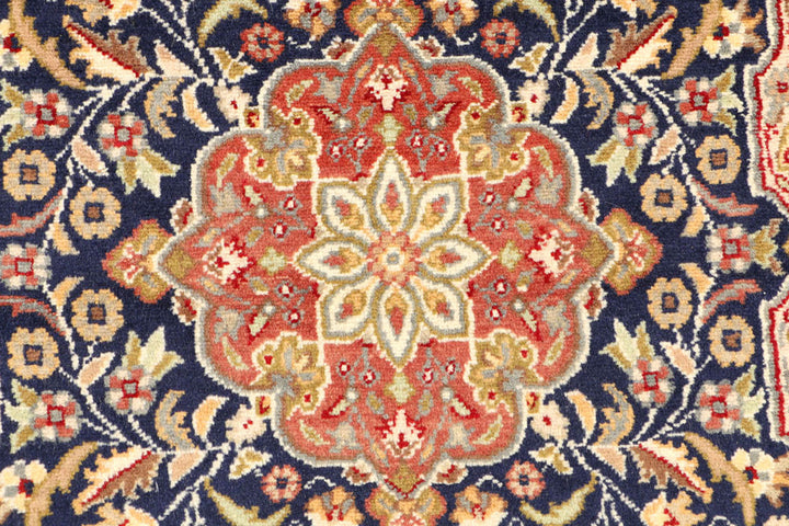 Midnight Blue Mahal 2'  7" x 12' " - No. QA40753