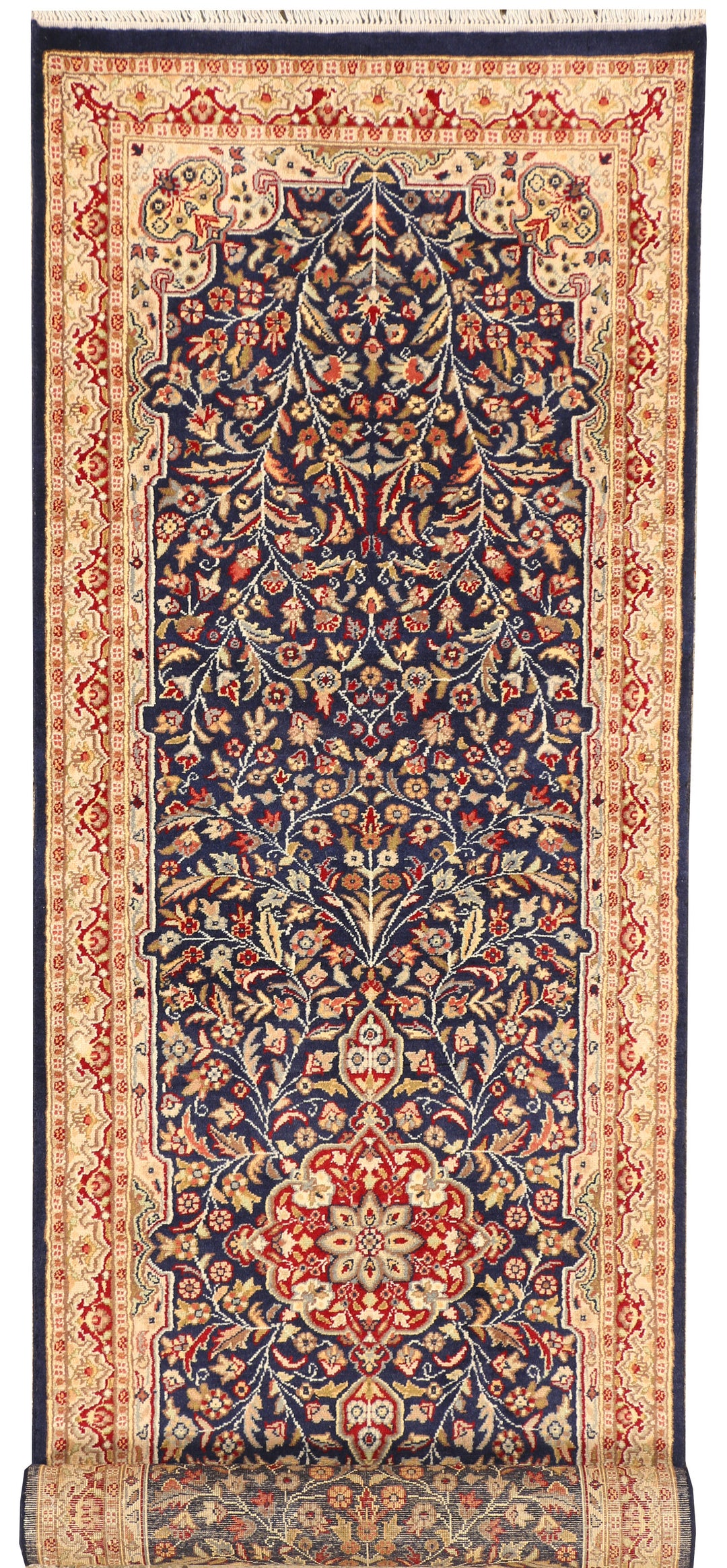 Midnight Blue Mahal 2' 7 x 9' 8 - No. 44854 - ALRUG Rug Store