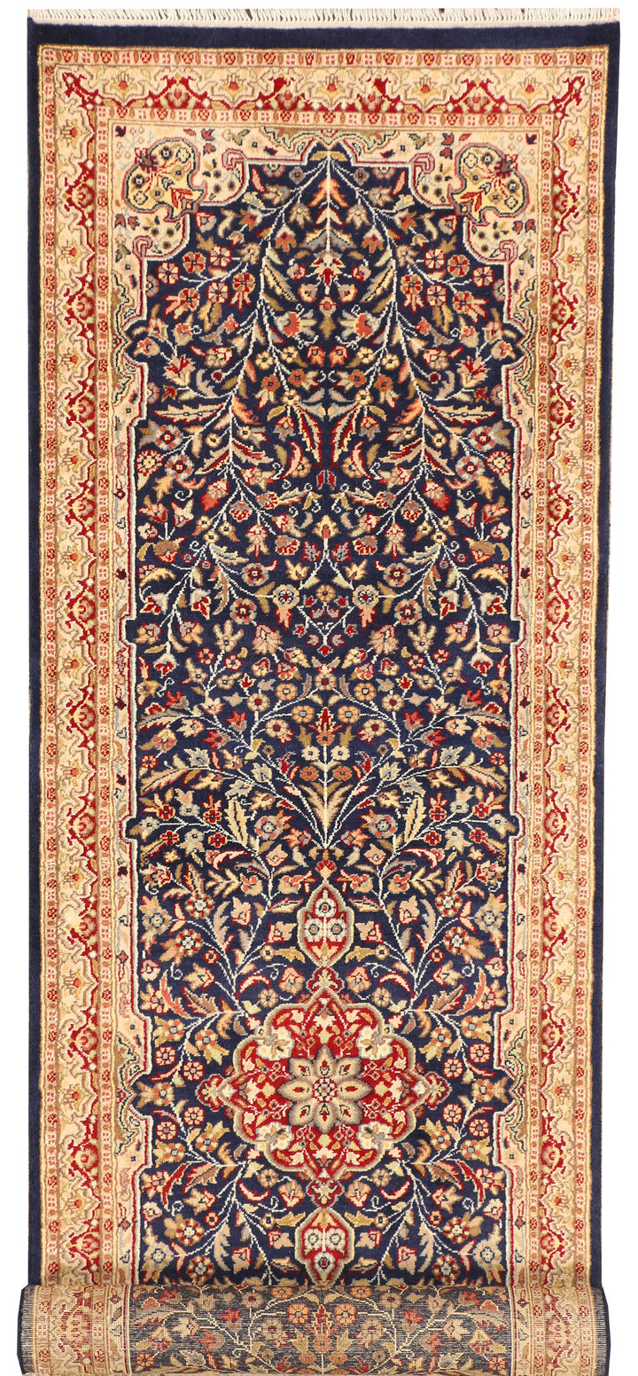 Midnight Blue Mahal 2' 7 x 9' 8 - No. 44854 - ALRUG Rug Store