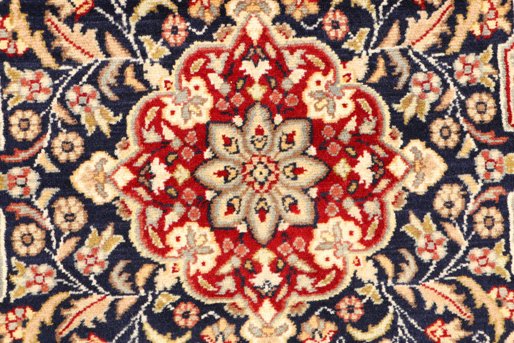 Midnight Blue Mahal 2' 7 x 11' 11 - No. 44859 - ALRUG Rug Store